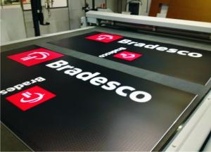 placa impressa 3mm Poliestireno   Fosco  